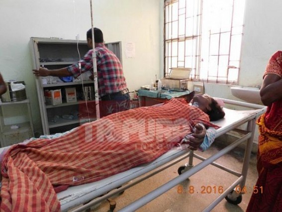 Sister set her in fire at Kamalpur: Referred to GBP in critical condition